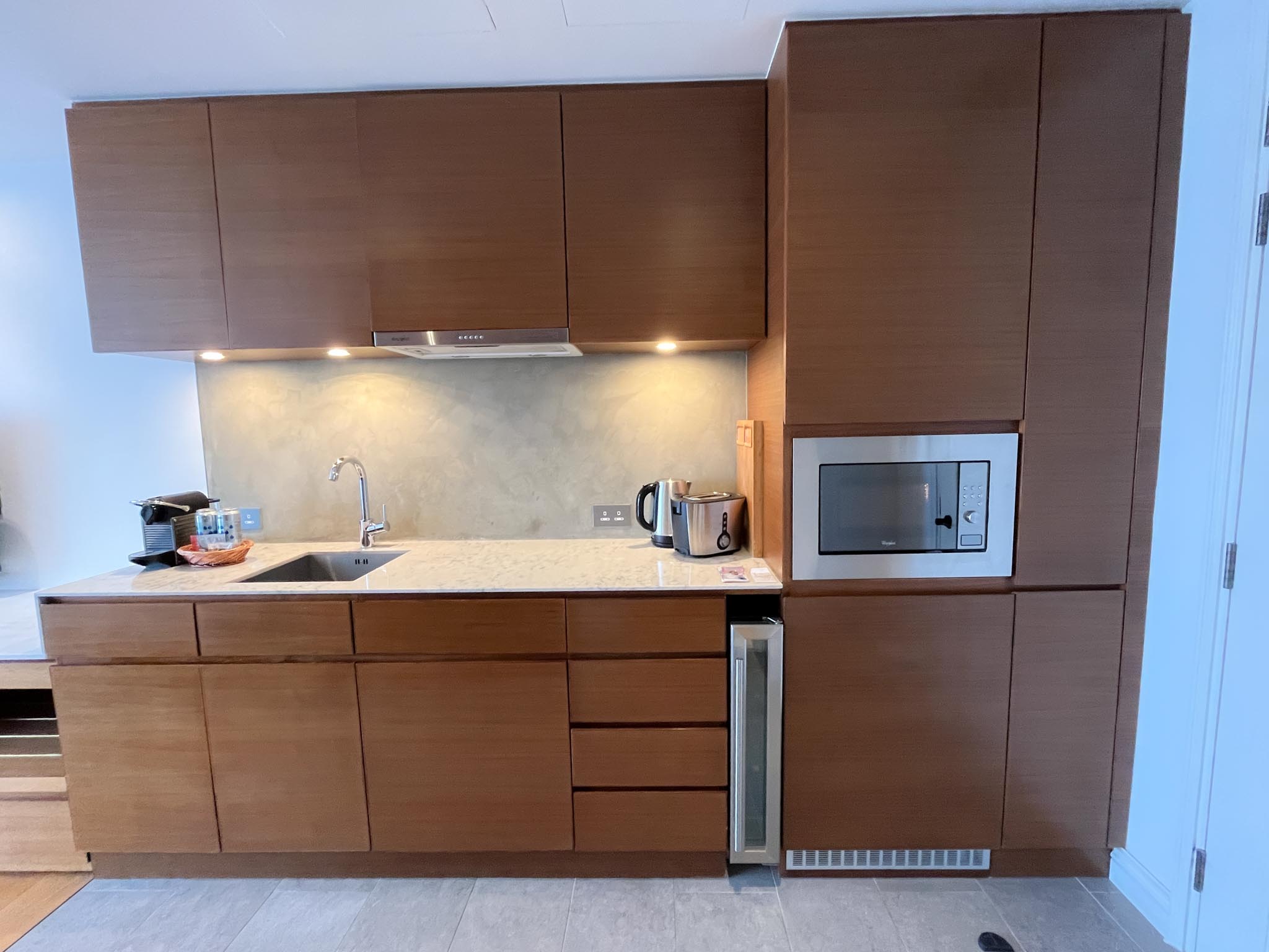 kitchenette at Little Tai Hang